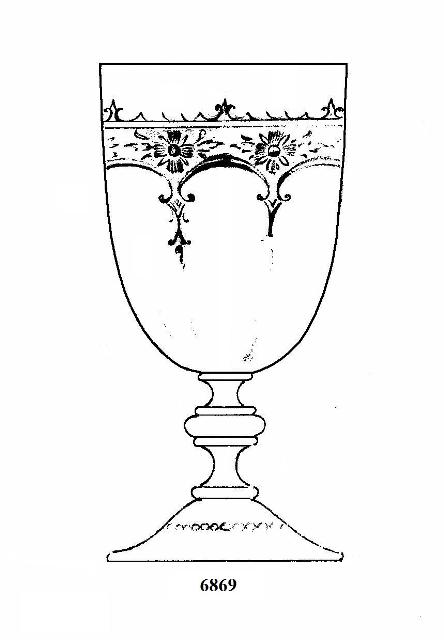 6869 - Engraved Goblet