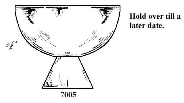 7005 - Bowl