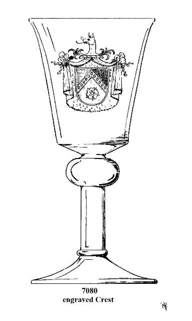 7080 - Engraved Goblet