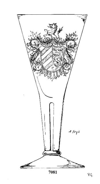 7081 - Engraved Goblet