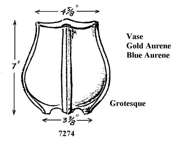 7274 - Grotesque Vase