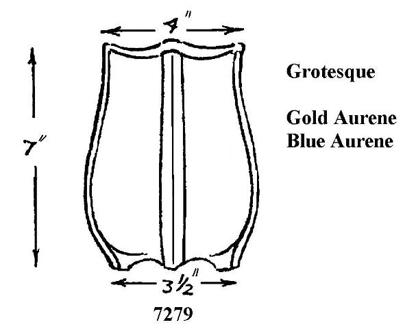 7279 - Grotesque Vase