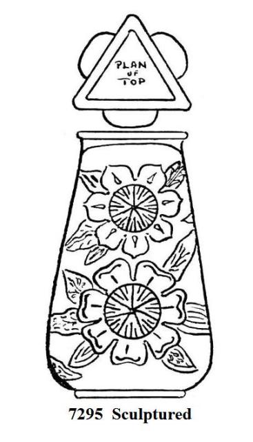 7295 - Acid Etched Vase