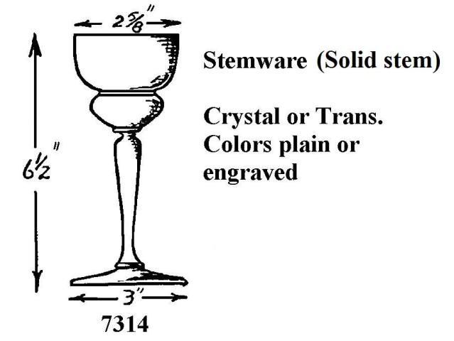 7314 - Goblet