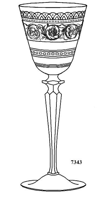 7343 - Unknown Engraved Goblet