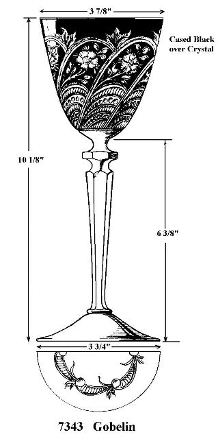 7343 - Unknown Engraved Goblet