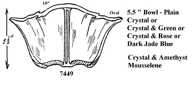 7449 - Two Line Pillar Bowl