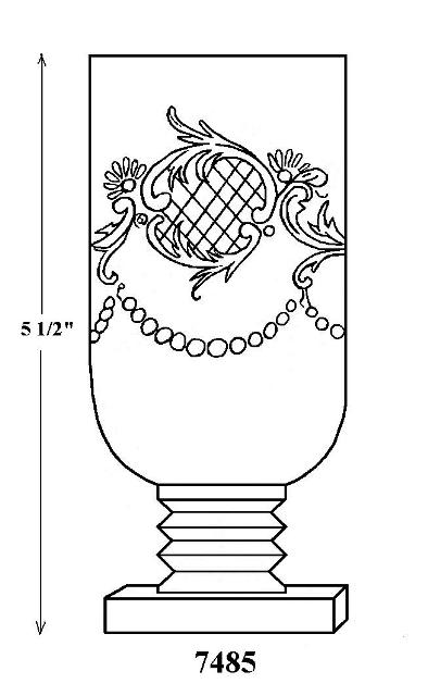 7485 - Engraved Goblet