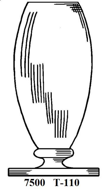 7500 - Engraved Vase