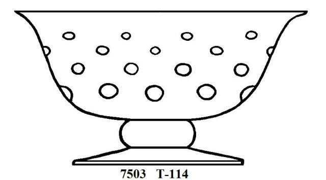 7503 - Engraved Bowl
