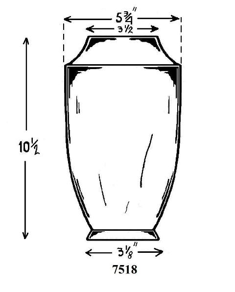 7518 - Vase