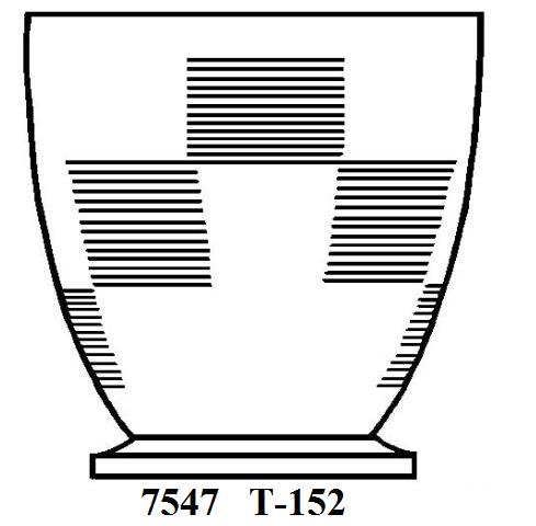 7547 - Engraved Vase