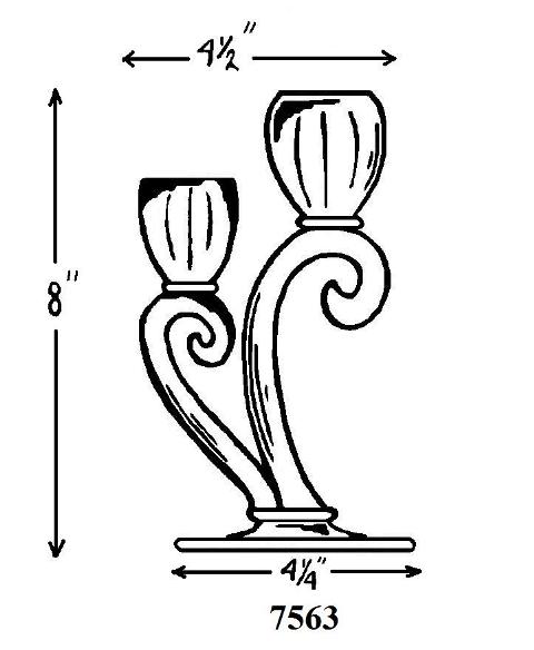 Line Drawing of shape #7563