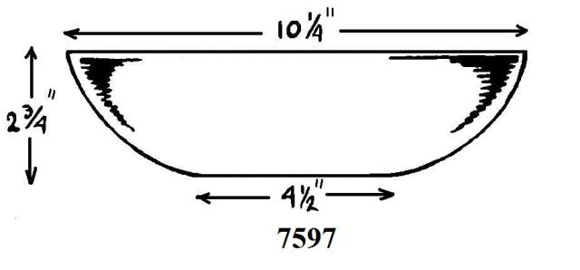 7597 - Bowl