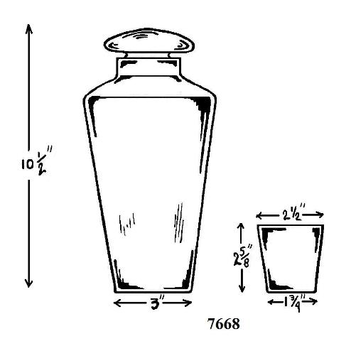 7668 - Cocktail Shaker