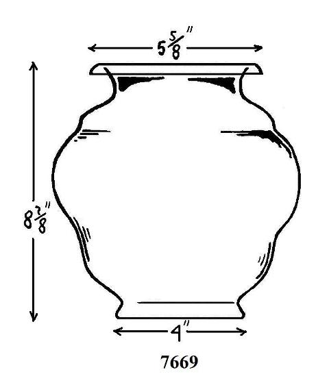 7669 - Vase