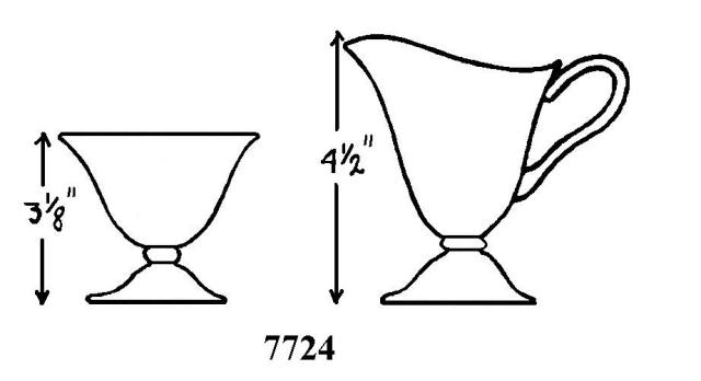 7724 - Cream & Sugar