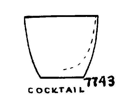 7743 - Cocktail Glass