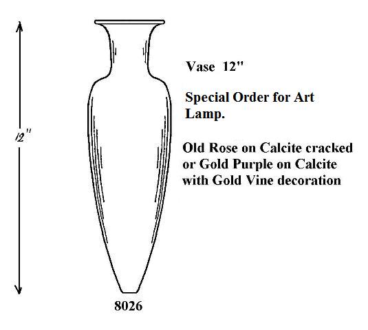 8026 - Vase/Lamp