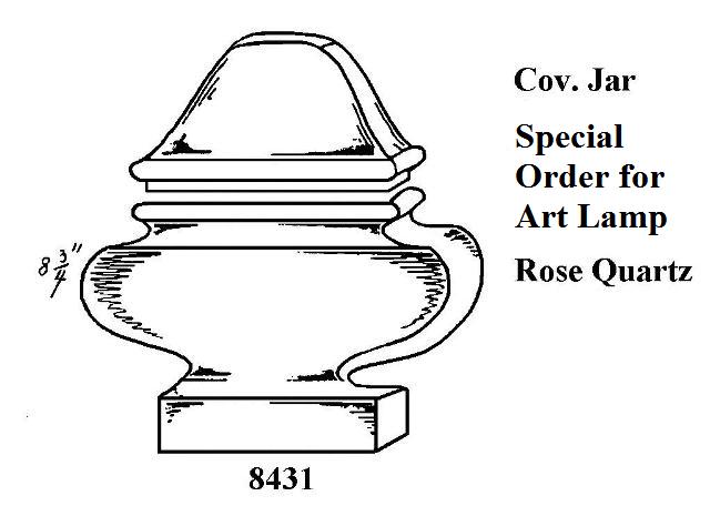 8431 - Covered Vase