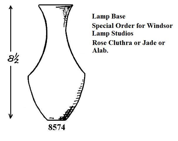 8574 - Lamp Base