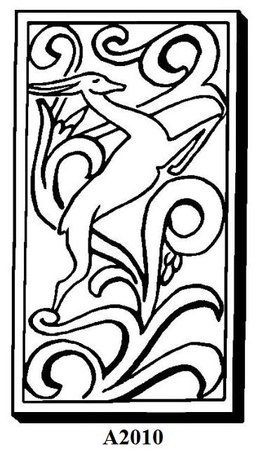 Line Drawing of shape #A2010