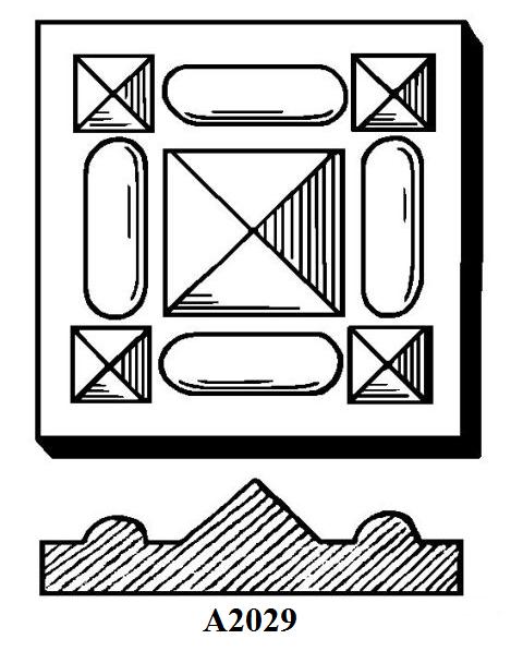 A2029 - Molded Architectural Piece