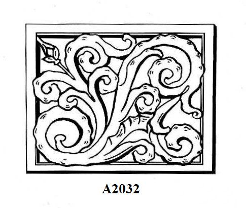 Line Drawing of shape #A2032