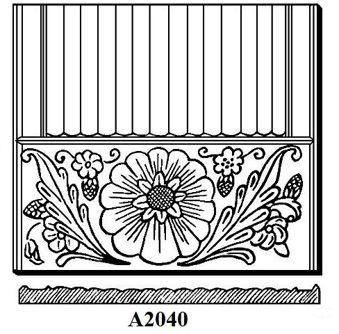 A2040 - Molded Architectural Piece