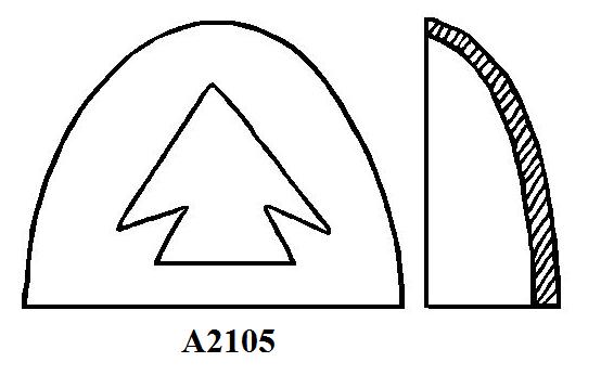 A2105 - Molded Architectural Piece