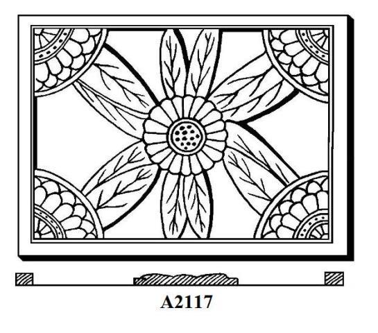 A2117 - Molded Architectural Piece