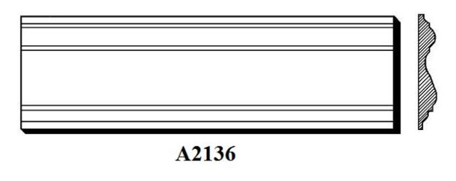 A2136 - Molded Architectural Piece