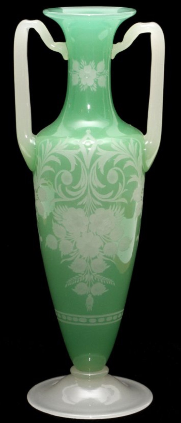 6017 - Acid Etched Vase