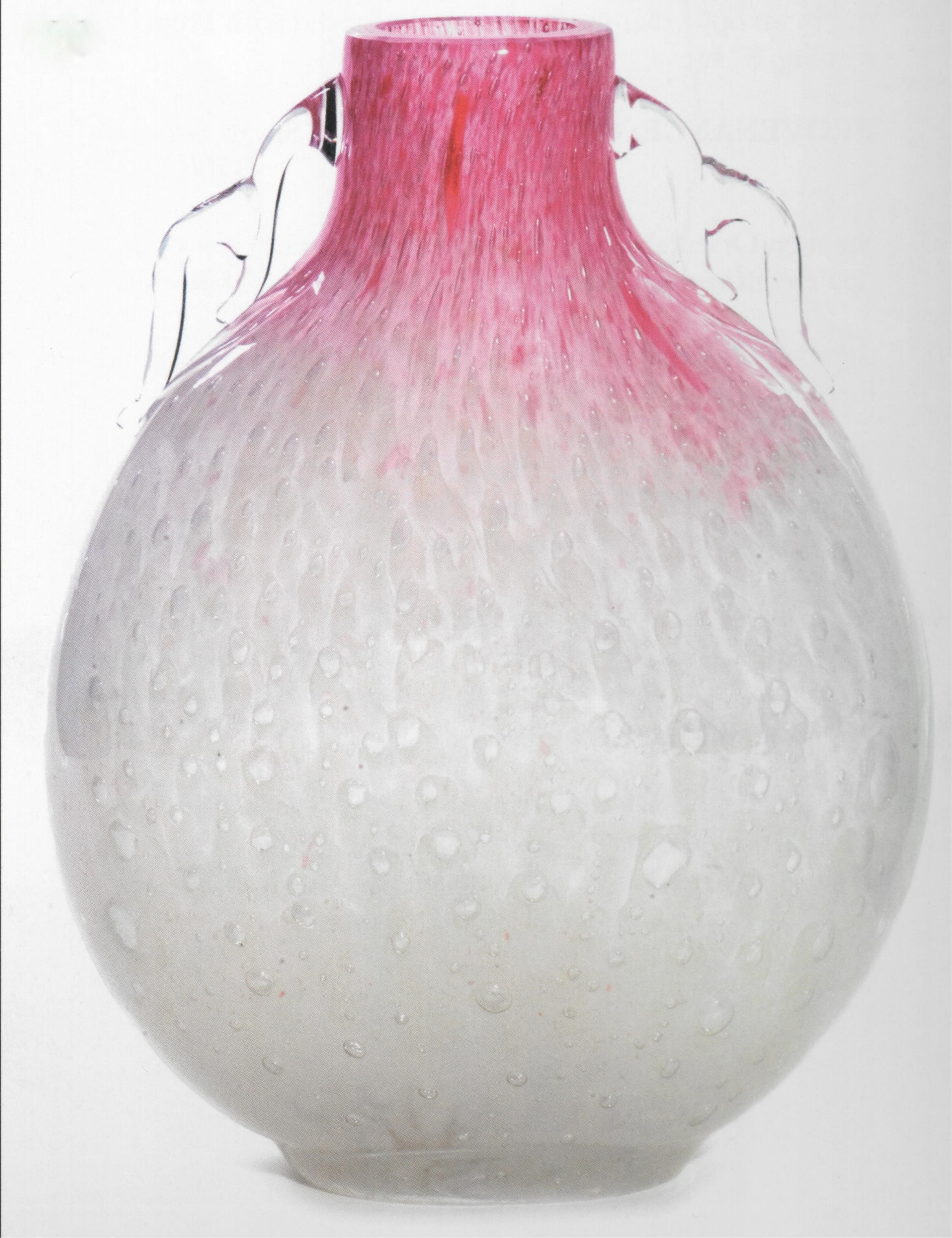 6898 - White Cluthra Cluthra Vase