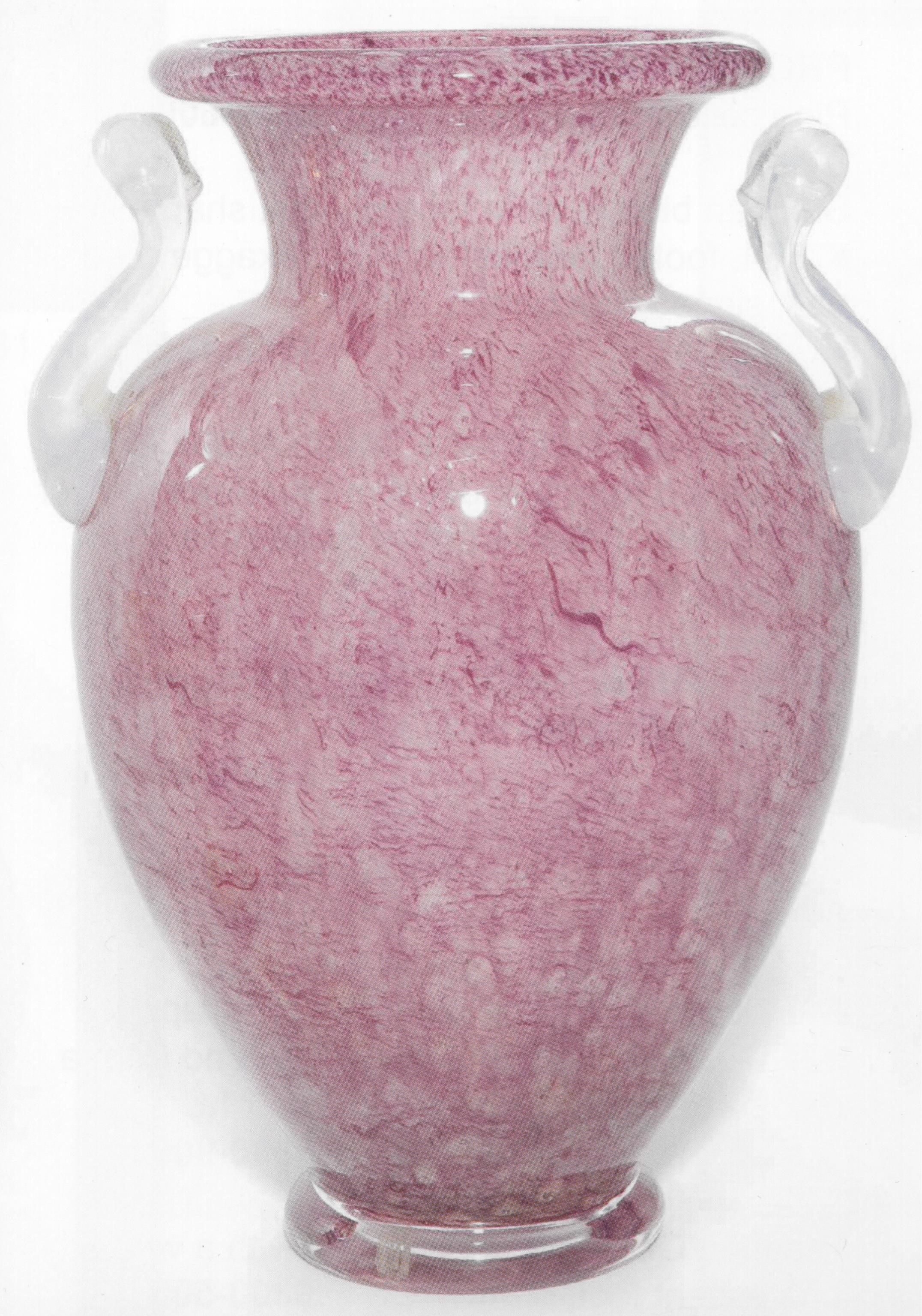 8508 - Amethyst Cluthra Cluthra Vase