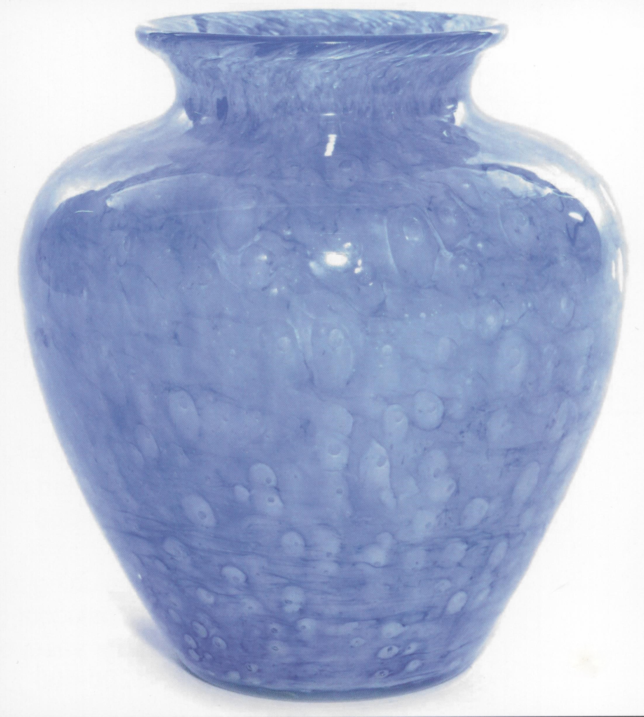 2683 - Blue Cluthra Cluthra Vase