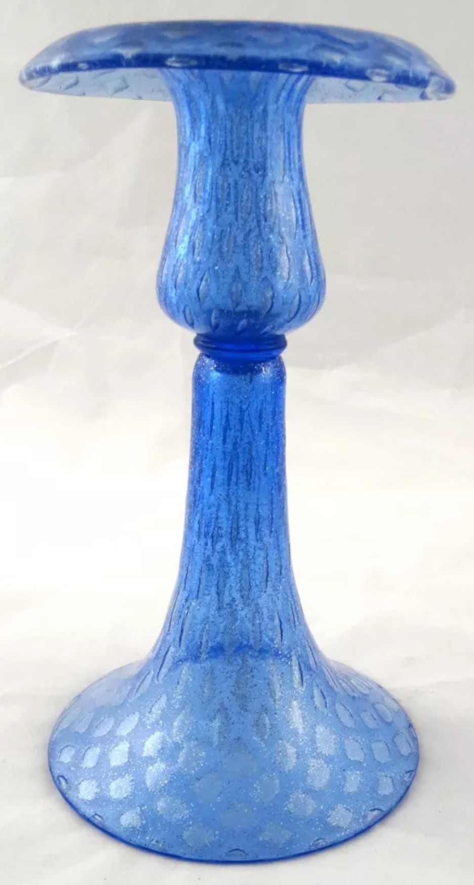6998 - French Blue Silverina Candlestick
