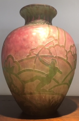 7007 - Acid Etched Vase