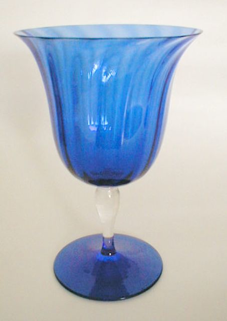 1692 - Flemish Blue Transparent Goblet