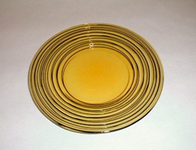 8381 - Bristol Yellow Transparent Plate