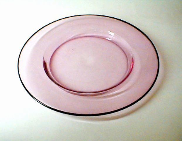 2028 - Grenadine Transparent Plate