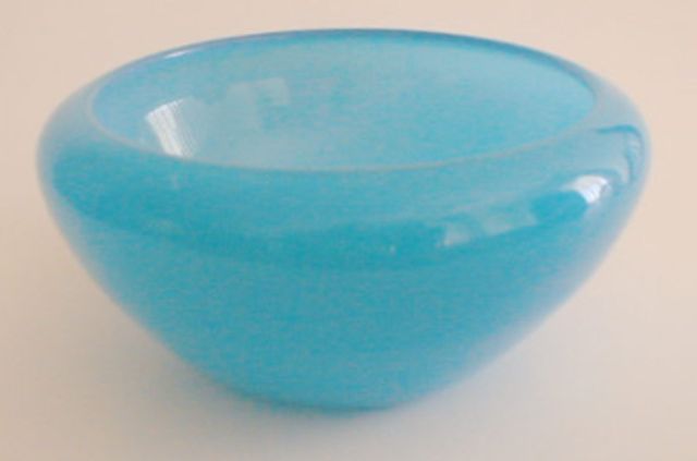 2687 - Light Blue Jade Jade Bowl