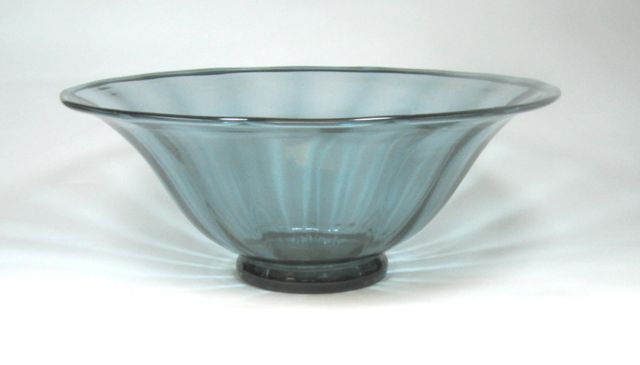 2851 - Antique Green Transparent Bowl