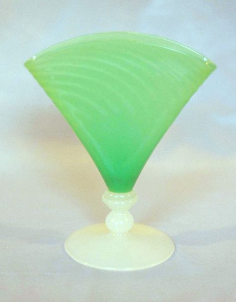 6287 - Green Jade Jade Vase