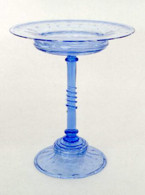 6355 - French Blue Transparent Compote