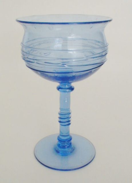 6358 - French Blue Transparent Wine