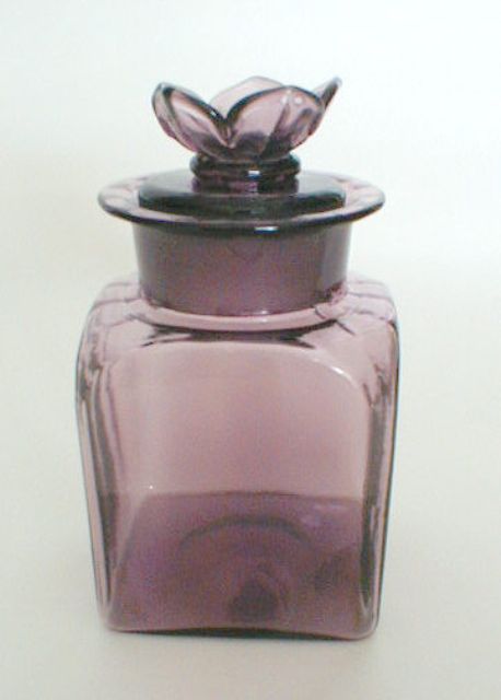 3463 - Amethyst Transparent Bottle