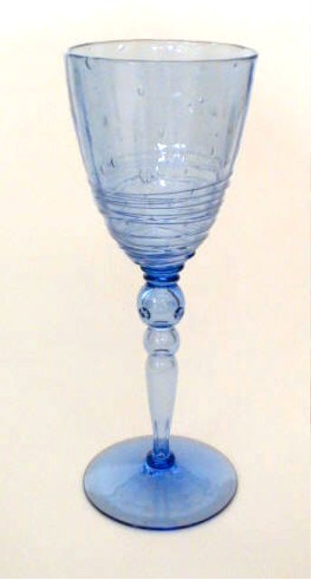 6603 - French Blue Transparent Wine