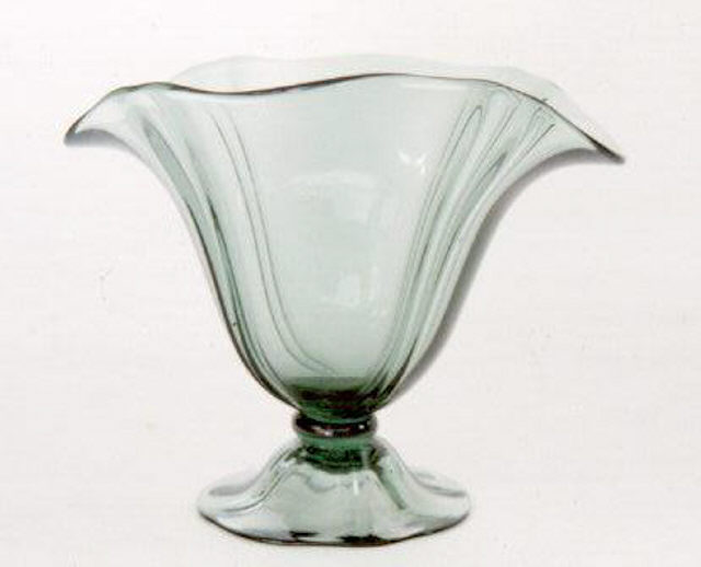 7307 - Sea Green Two Line Pillar Bowl