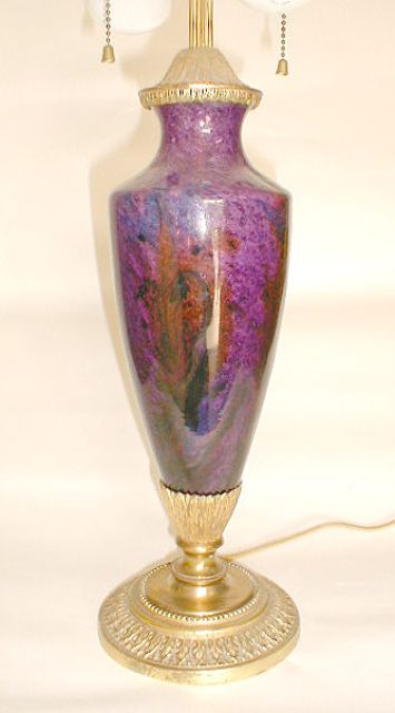 8023 - Amethyst Moss Agate Lamp Shaft